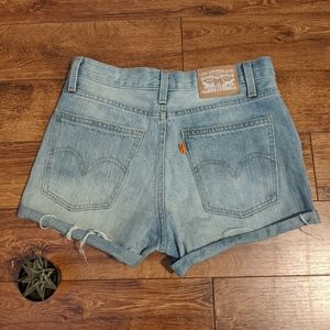 Levi's orange tab shorts (high rise 10 inch)